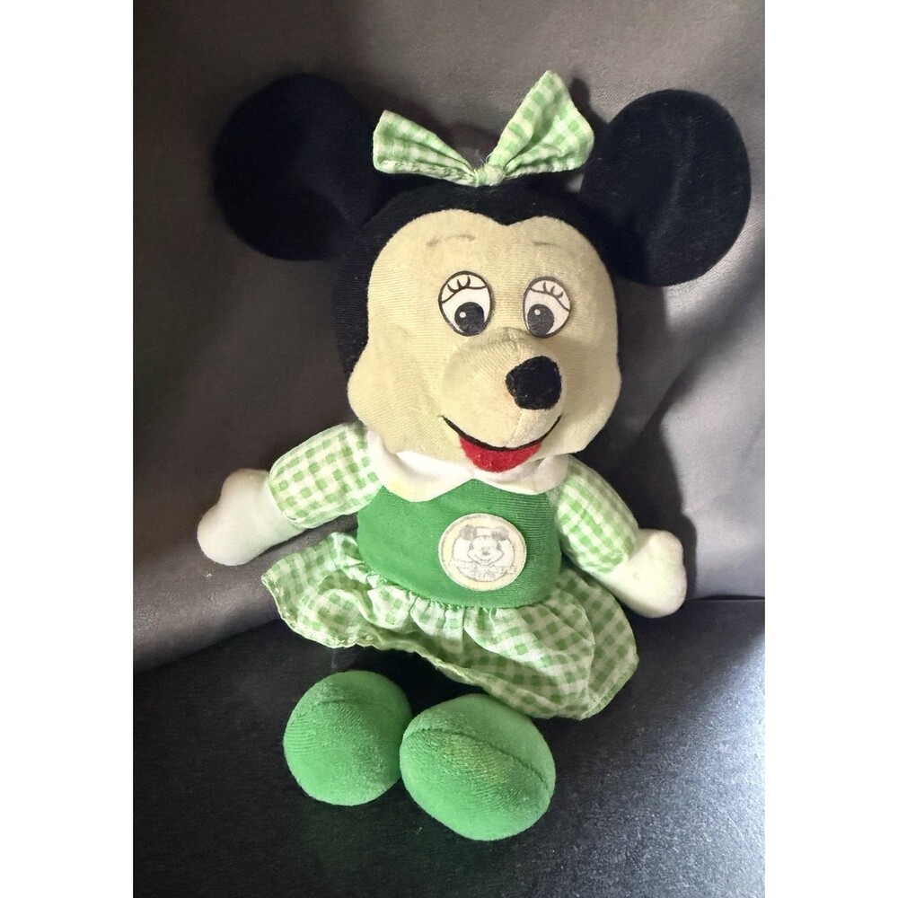 VTG 1976 Knickerbocker Disney Mickey Mouse Club Plush Minnie Mouse Retro toy